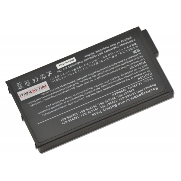 HP Compaq Evo N1020V-470047-949 battery 5200mah Li-ion 14,4V black - Laptop- Components.eu