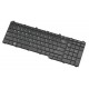 Toshiba Satellite L555 keyboard for laptop Czech black