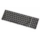 ASUS F55A-AH91 keyboard for laptop CZ/SK black silver frame