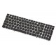 Asus X64V keyboard for laptop CZ/SK black silver frame