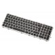 HP Envy 17T-J serie keyboard for laptop CZ/SK backlit silver