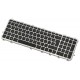 HP Envy 17-J keyboard for laptop CZ/SK Backlit Silver frame