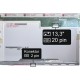 Screen for the Sharp LQ133K1LH5 C Comp. 20pin laptop LCD 13,3“ 20pin WXGA CCFL - Glossy