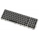 HP Envy 17z-j100 keyboard for laptop CZ/SK Backlit Silver frame