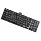 Toshiba Satellite C75-A-143 keyboard for laptop CZ/SK Silver, Backlit