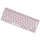 Sony Vaio sve1112m1ew keyboard for laptop with frame, pink CZ/SK