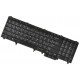 Kompatibilní Dell MR51M keyboard for laptop CZ/SK Black