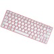 Sony Vaio sve1112m1ew keyboard for laptop with frame, pink CZ/SK