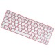 Sony Vaio sve111b11m keyboard for laptop with frame, pink CZ/SK