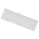 Toshiba Satellite C70-A-111 (PSCENE-01D012GR) keyboard for laptop white, with frame CZ/SK