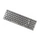 Asus F551MA keyboard for laptop CZ/SK Silver, Without frame, Backlit