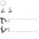 HP Pavilion 15-AB017AU Hinges for laptop