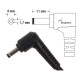 Laptop car charger Lenovo Chromebook 100s Auto adapter 45W