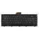 Dell Inspiron 15Z 5523 keyboard for laptop CZ/SK Black, Backlit, With frame