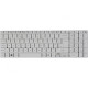 Gateway NV57H45U keyboard for laptop CZ white, without frame, without backlight