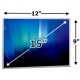 Screen for the Acer Aspire 1360 laptop LCD 15“ 30pin CCFL - Matt